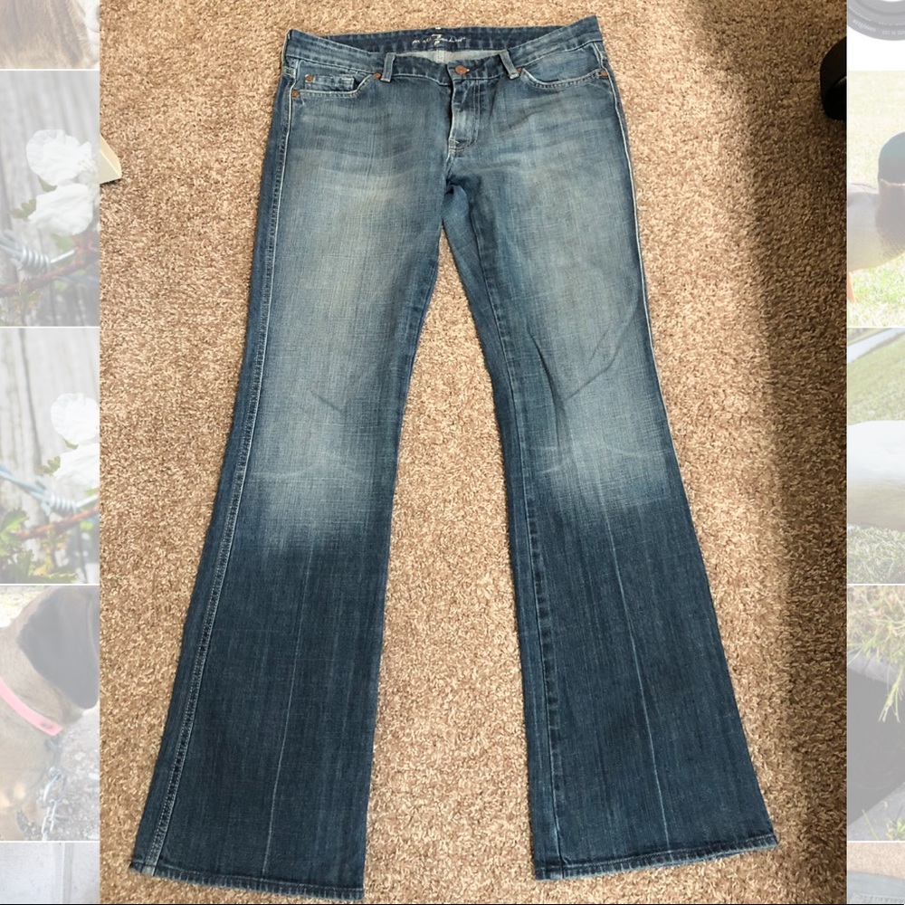 7 for All Mankind “A Pocket” flare jeans
